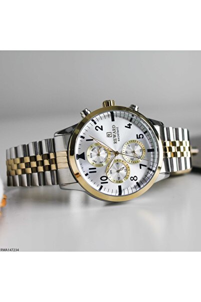 Reward Rwa147234 Men's Wrist Watch with Steel Band