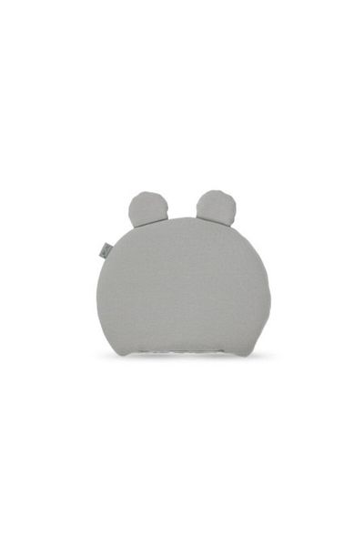 NO BRAND Pernă plată cu urechi pentru bebeluși, 35 x 28 cm, Steluță Mică, Fumurie