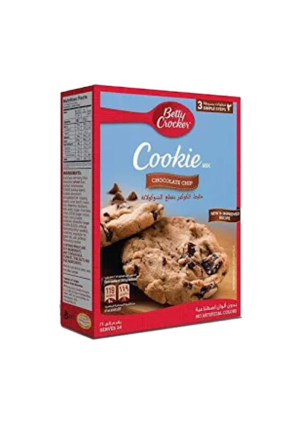 BETTY CROCKER مزيج كوكيز رقائق الشوكولاتة، 496 غرام