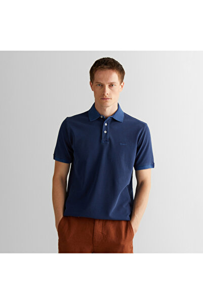 Gant Erkek Lacivert Regular Fit Polo