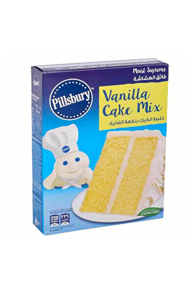 Pillsbury مزيج كيك الفانيليا الذهبي الرطب، 485 غرام