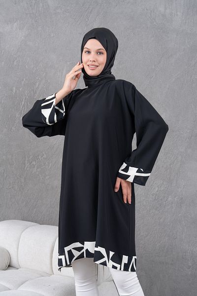 Fzd filizzade Garnished Knee-Length Tunic