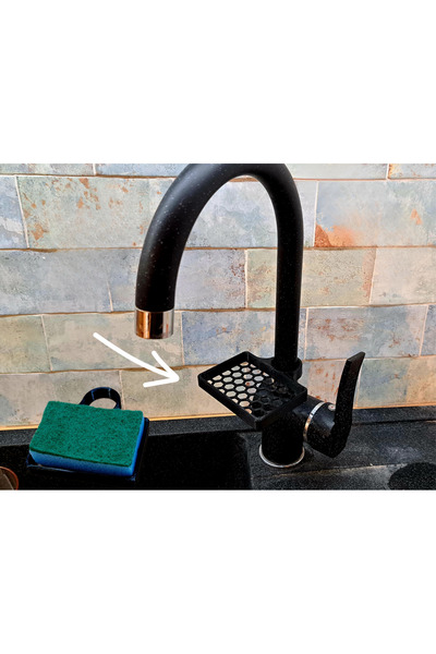 Decorstation Πρακτικός Κρεμαστός Οργανωτής Πιάτων με Στραγγιστήρι και Θήκη γι...