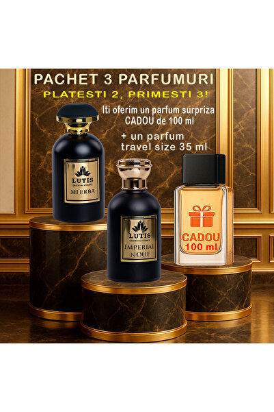 PA Pachet Parfum Arabesc Imperial Nouf 100 ml - Mi Erba 100 ml+Parfum 100 ml ...