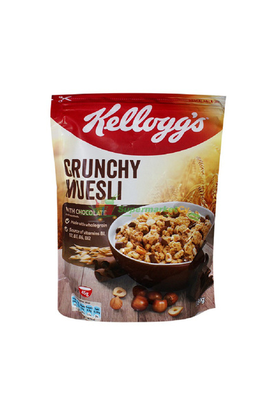 Kellogg's موسلي مقرمش بالشوكولاتة والبندق، 340 غرام