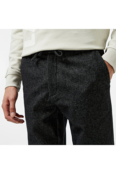 Lacoste Erkek Tapered Fit Chino Siyah Pantolon