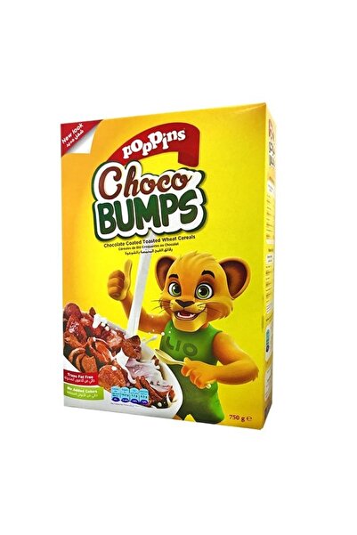 Poppins حبوب قمح محمصة مغطاة بالشوكولاتة من تشوكو بامبس، 750 غرام