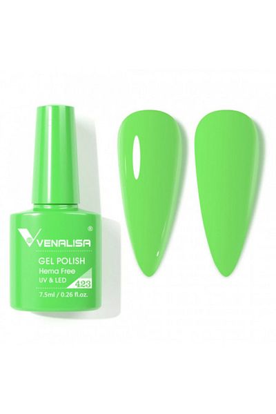 Venalisa Semi-Permanent Nail Polish, Hema-Free, 7.3 ml, 423