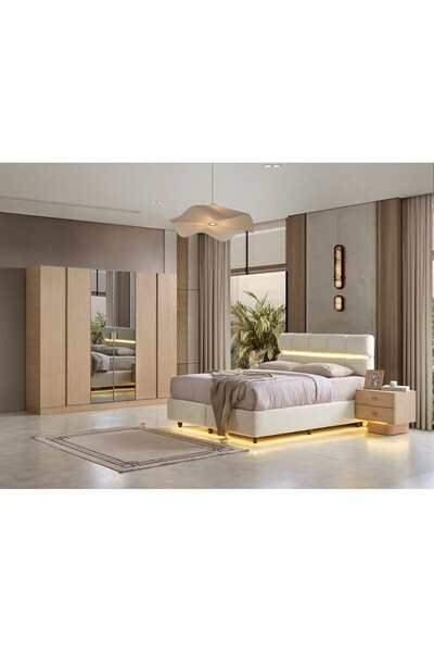 AYDINEV MOTTO MDF YATAK ODASI TAKIMI