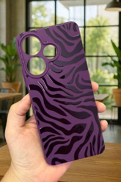 Vip Case Xiaomi Redmi 13 4g Zebra Pattern Silicone Shock Absorbing Classic Protected Rubber Case277