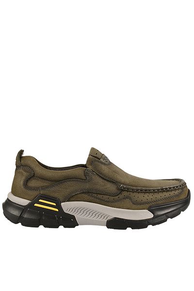 Mels Men's sports shoes, MELS, 23556 khaki, leather 44