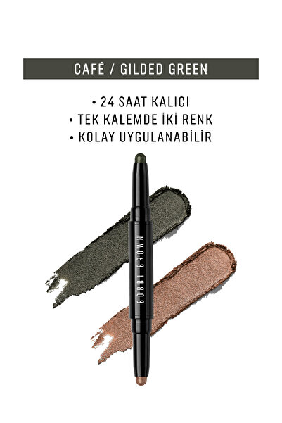 BOBBI BROWN Çift Taraflı Long-Wear Cream Shadow Stick Kalem Far - Café/Gilded...