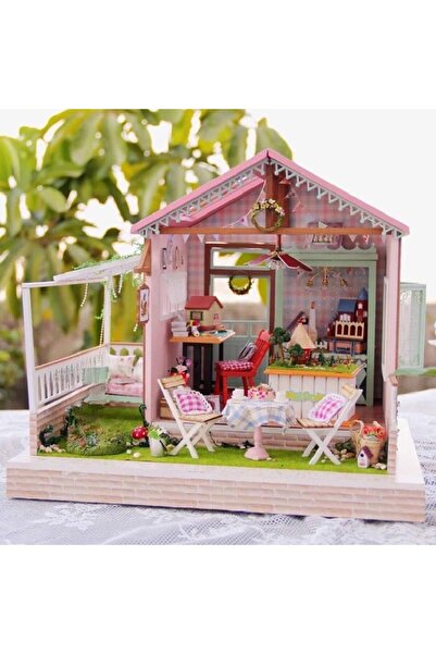 OEM Interactive, educational game, model house to assemble, miniature, Happy House, DIY