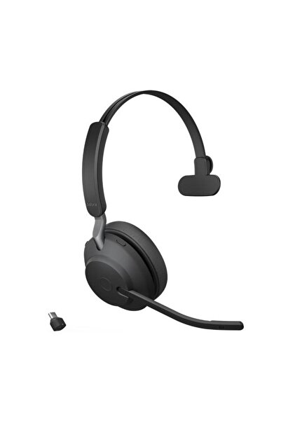 Jabra Căști cu microfon Evolve2 65 UC Mono, Bluetooth, USB Tip-C, fără suport...