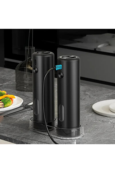 Mayilora Elektrikli Tuzluk Baharatlık- Değirmen Seti (2 parça)
