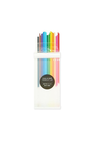 Kitaboshi 2.0 mm 13 Farklı Renkli Kalem Ucu Seti