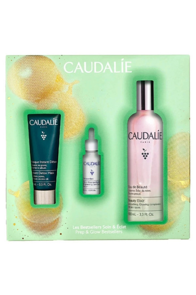Caudalie Beauty Elixir Cilt Bakım Seti - Arındırıcı ve Işıltı Verisi Üçlü Set