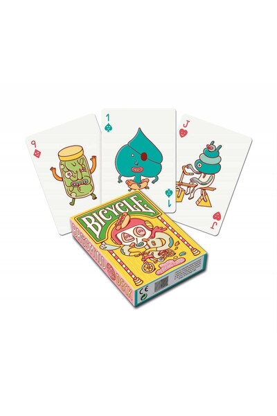 OyuncaklarÜlkesi مجموعة أوراق اللعب من بروس ميند للدراجات