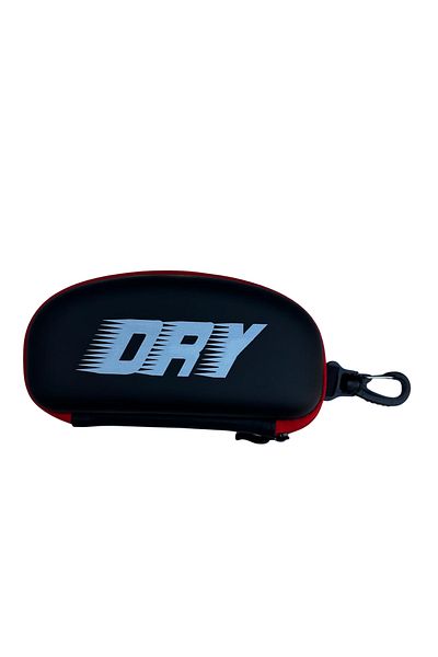 DRY Geanta de protectie pentru ochelari de inot Container pentru ochelari rosu