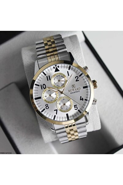 Reward Rwa147234 Men's Wrist Watch with Steel Band