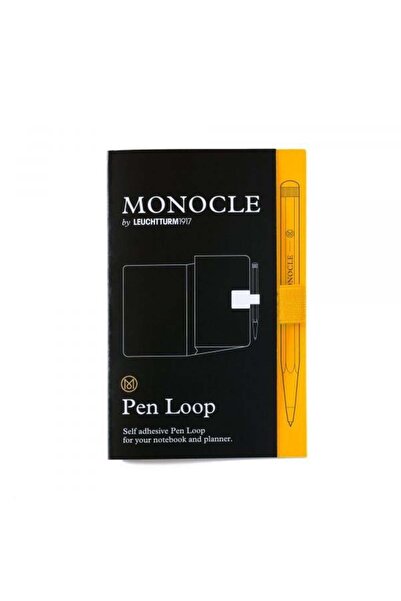 Leuchtturm1917 X Monocle Limited Edition Pen Loop, Pen Holder Yellow 363378