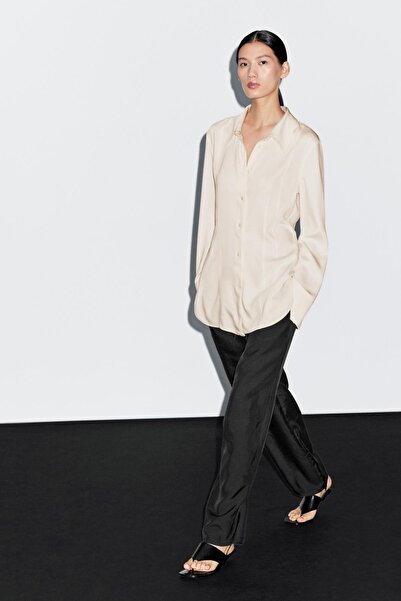 Massimo Dutti fluid fitted shirt