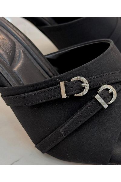 MİSS PARK MODA BLACK WOMEN SLIPPERS