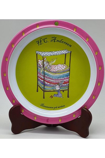 OEM Farfurie Gemma, pentru copii, 21 cm, galben, 8Stx