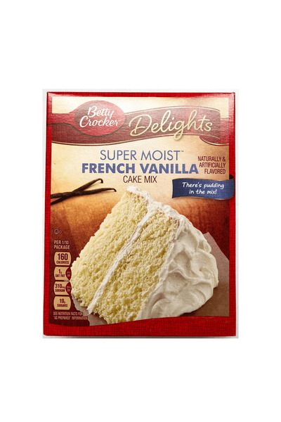 BETTY CROCKER مزيج الفانيليا الفرنسية فائق الرطوبة، 430 غرام