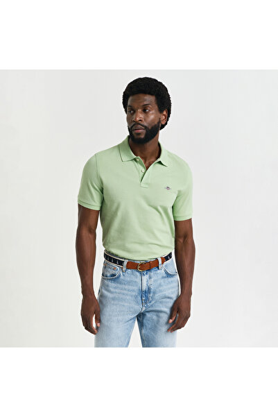 Gant Erkek Yeşil Regular Fit Polo
