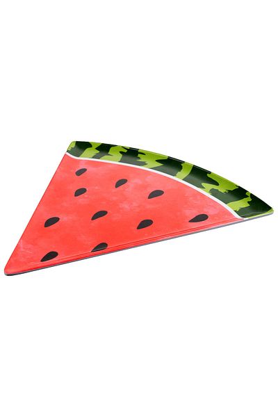 OEM Farfurie triunghiulara pentru desert melamina, pepene, 22.5x22.5cm