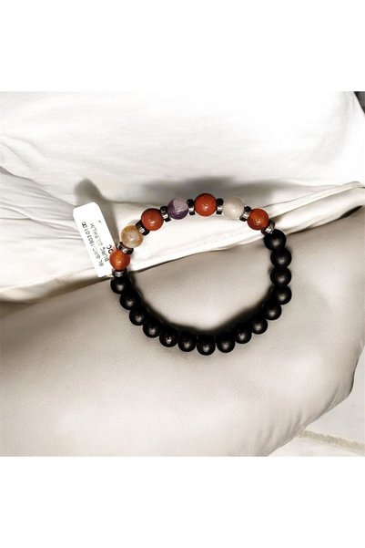 AURA STONE Aurastone Aries Zodiac Natural Stone Zodiac Bracelet