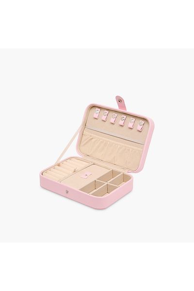 Lifestyle Solid Jewellery Box with Button Closure - 20x14x5 cms
