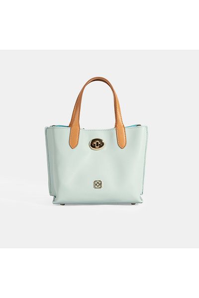 Desa Women's Blue Shoulder Strap Mini Handbag