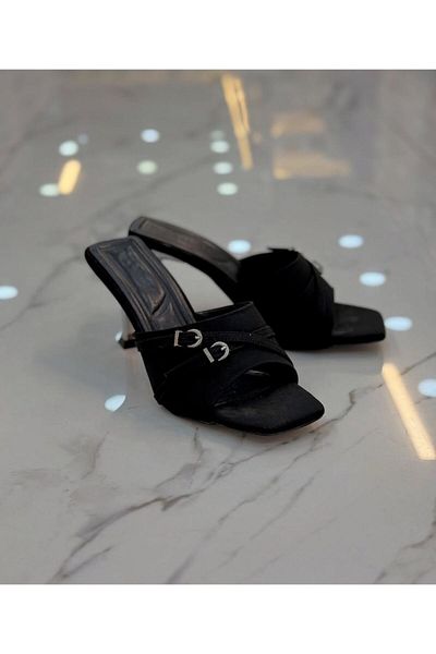 MİSS PARK MODA BLACK WOMEN SLIPPERS