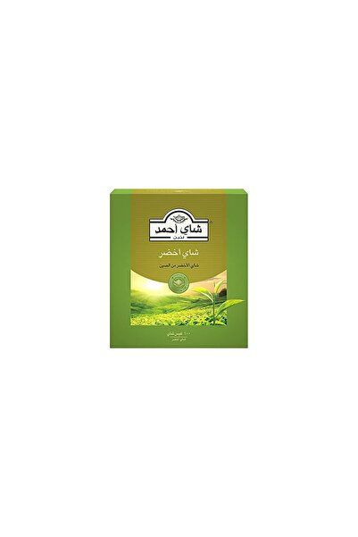 Ahmad Tea شاي أخضر فاخر ١٠٠ كيس شاي، ٢٠٠ غرام - عبوة من قطعة واحدة