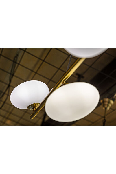 Klausen Candelabru Dreamy KL104007, 4xG9, alb+galben, IP20,