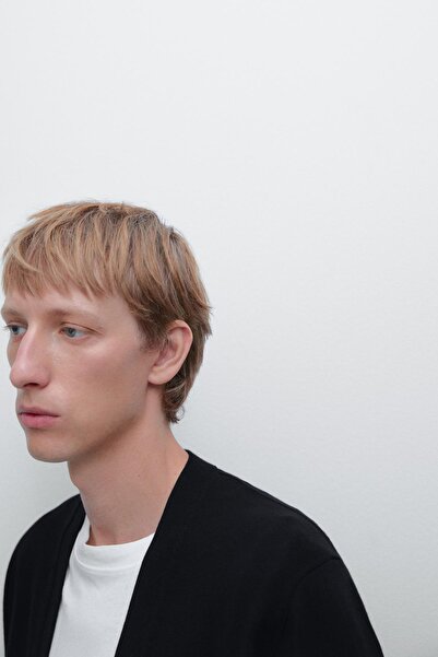 Massimo Dutti %100 pamuk triko hırka