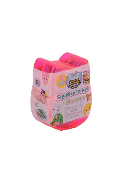 Genel Markalar Nessiworld AL0001 Squish a longs 2 Figür + Yüzük Sürpriz Paket Seri 2