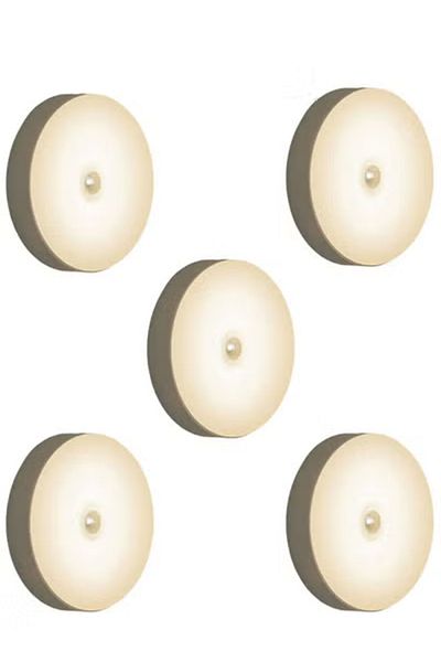 Taimi Pack Of 5 LED Night Light Warm yellow