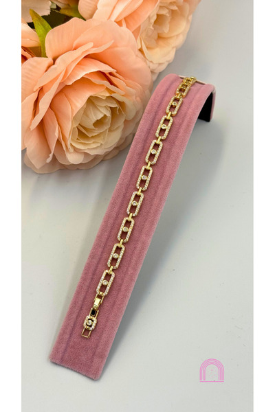 Moond Accessories Xuping Messi Gold Bracelet with Stones