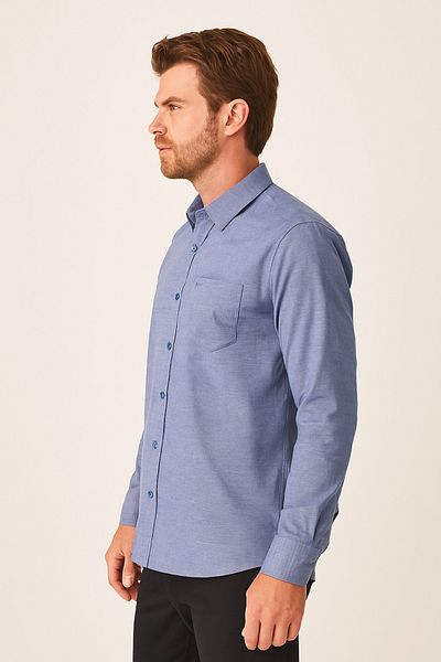 ModaPlaza Men's Classic U.Sleeve Shirt