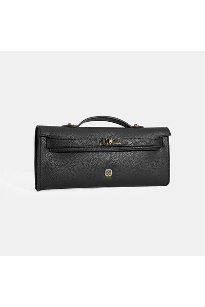 Desa Women's Black Portfolio Bag