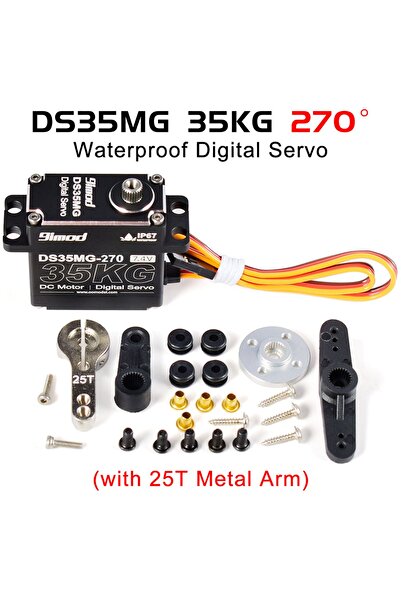 Choice 35kg 270 9imod DS35MG 35kg Waterpoof Servo Full Metal for 1:8 1:10 RC Crawler SCX10 TRX4 D90