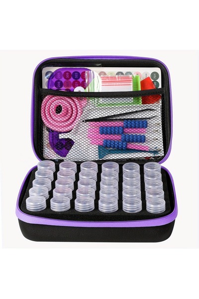 choice2 مجموعة أدوات طلاء الماس 30BaoLanGJ12 YCT حقيبة تخزين صندوق أدوات حقيب...