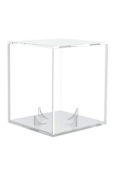 Choice 1pc 1pc Baseball Acrylic Box Acrylic 80*80*80 Transparent Baseball Storage Collecting Box