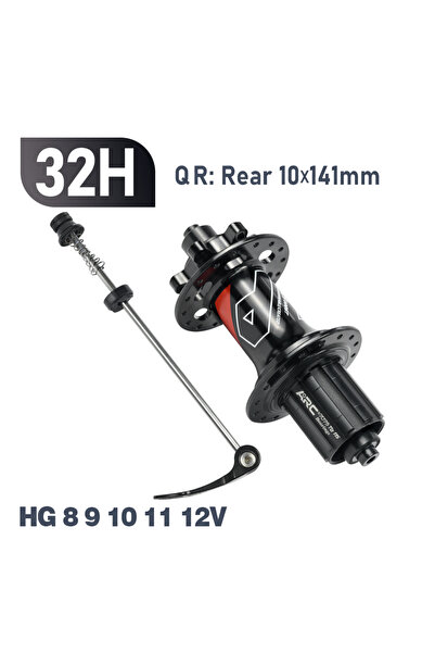 Choice 6 مسامير 32H HG 10x141 ARC MT009 BOOST 6 مسامير محور 15x110 12x148 32 ...