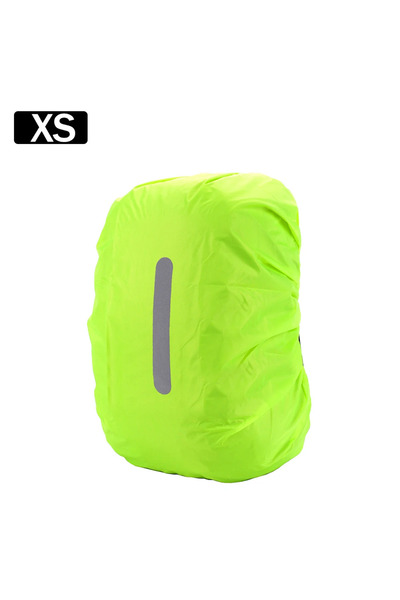 Choice حقيبة ظهر خضراء عاكسة مقاومة للماء XS 15-25L غطاء مطر للرياضة الخارجية...