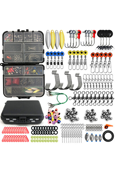 Choice مجموعة صيد سمك احترافية SMT-pj226B، مكونة من 170 إلى 410 قطع، مع صندوق...