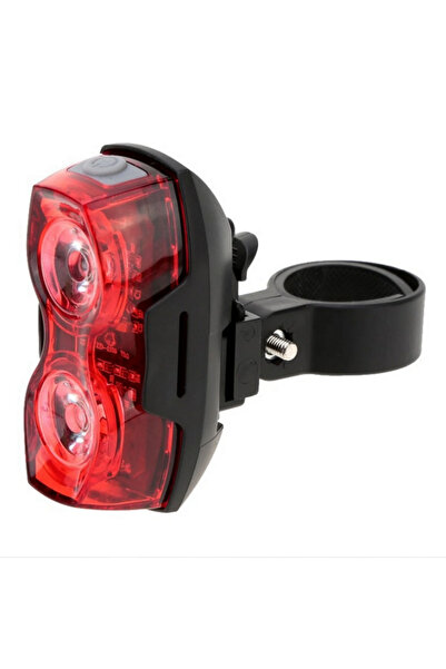 Choice مصباح ذيل دراجة جبلية أحمر مستقيم قطعة واحدة، مصباح ذيل أحمر أفقي عمود...